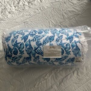 Lily Pulitzer outside pillow